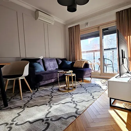 Daire Vipwarsawapartments Cytryn Mennica Varşova